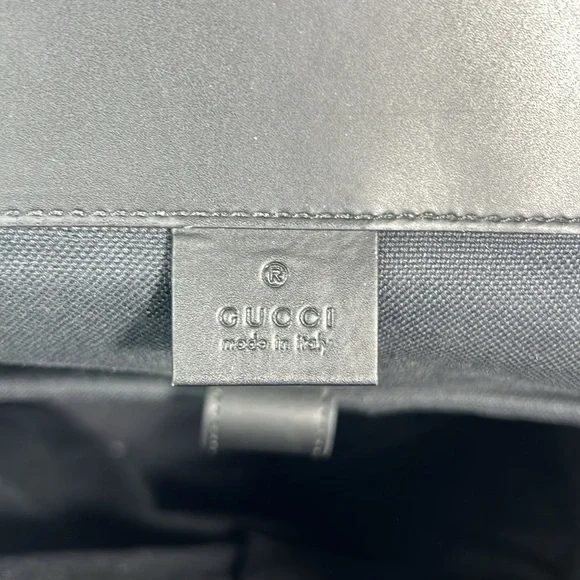 Gucci Double Pocket Backpack GG Coated Canvas Large ✅ COA Included - Picture 14 of 16